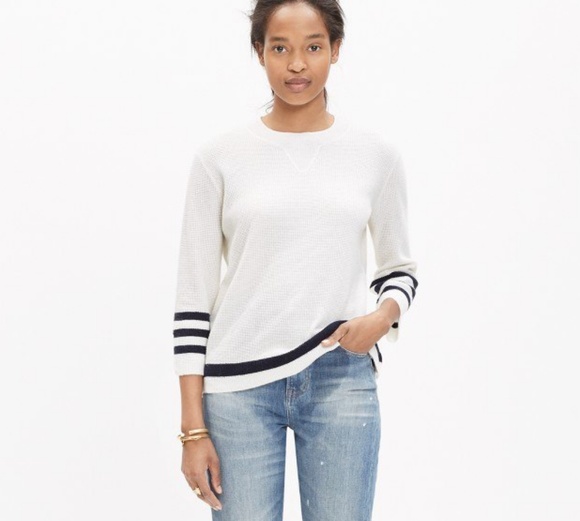 Madewell Tops - Madewell Striped Crewneck